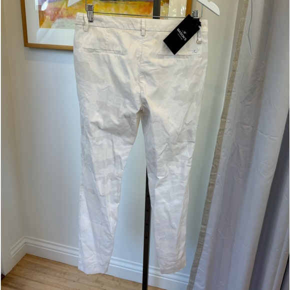 MASON’S Forte Dei Marmi Straight Pant - White Camo - Picture 4 of 5